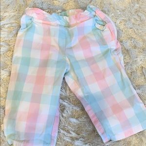 Janie and Jack  crop pants 18-24 months